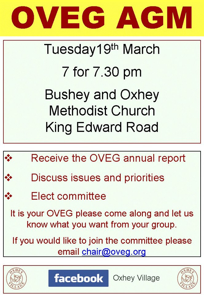 OVEG AGM 2013