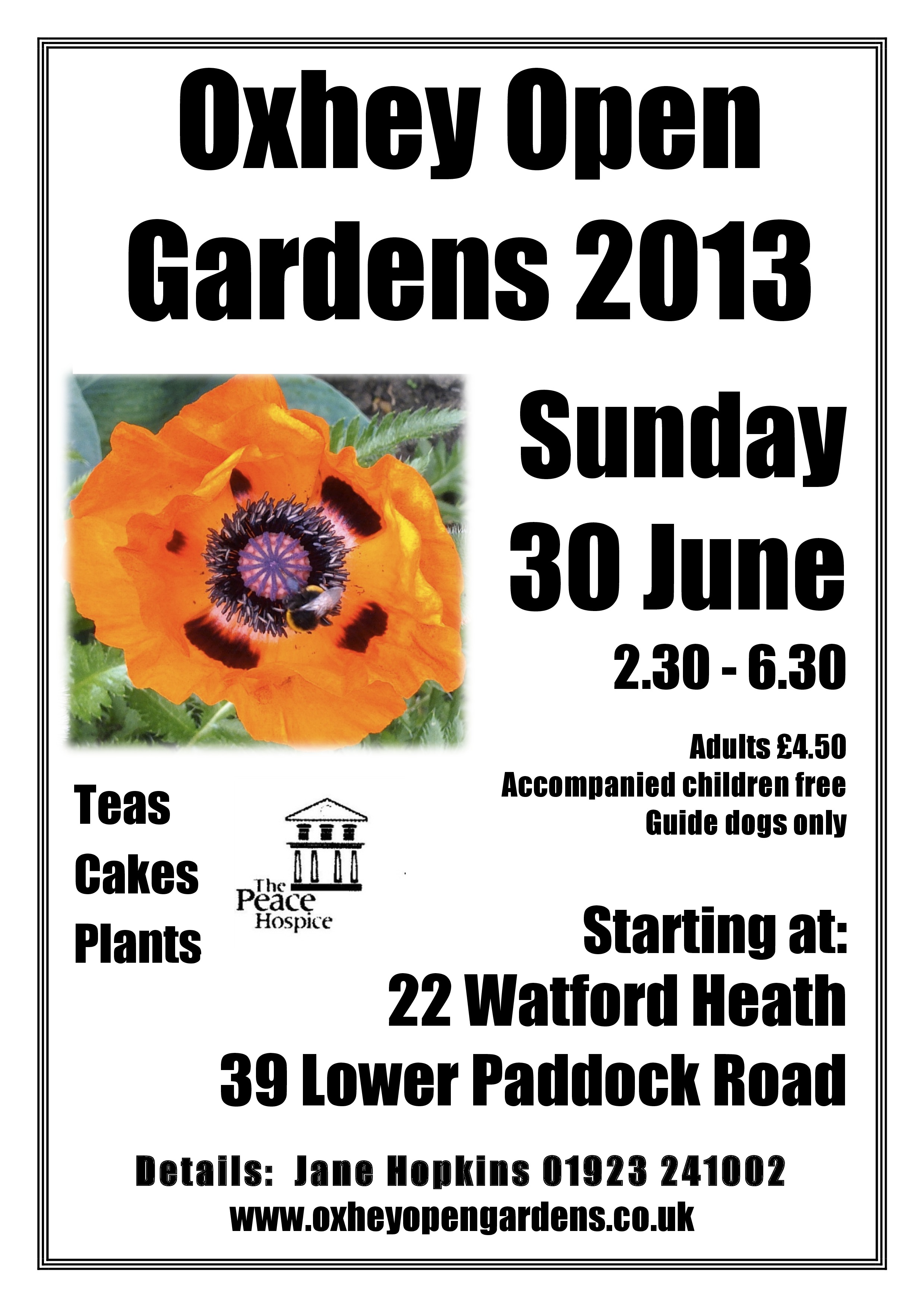 Oxhey Open Gardens 2013