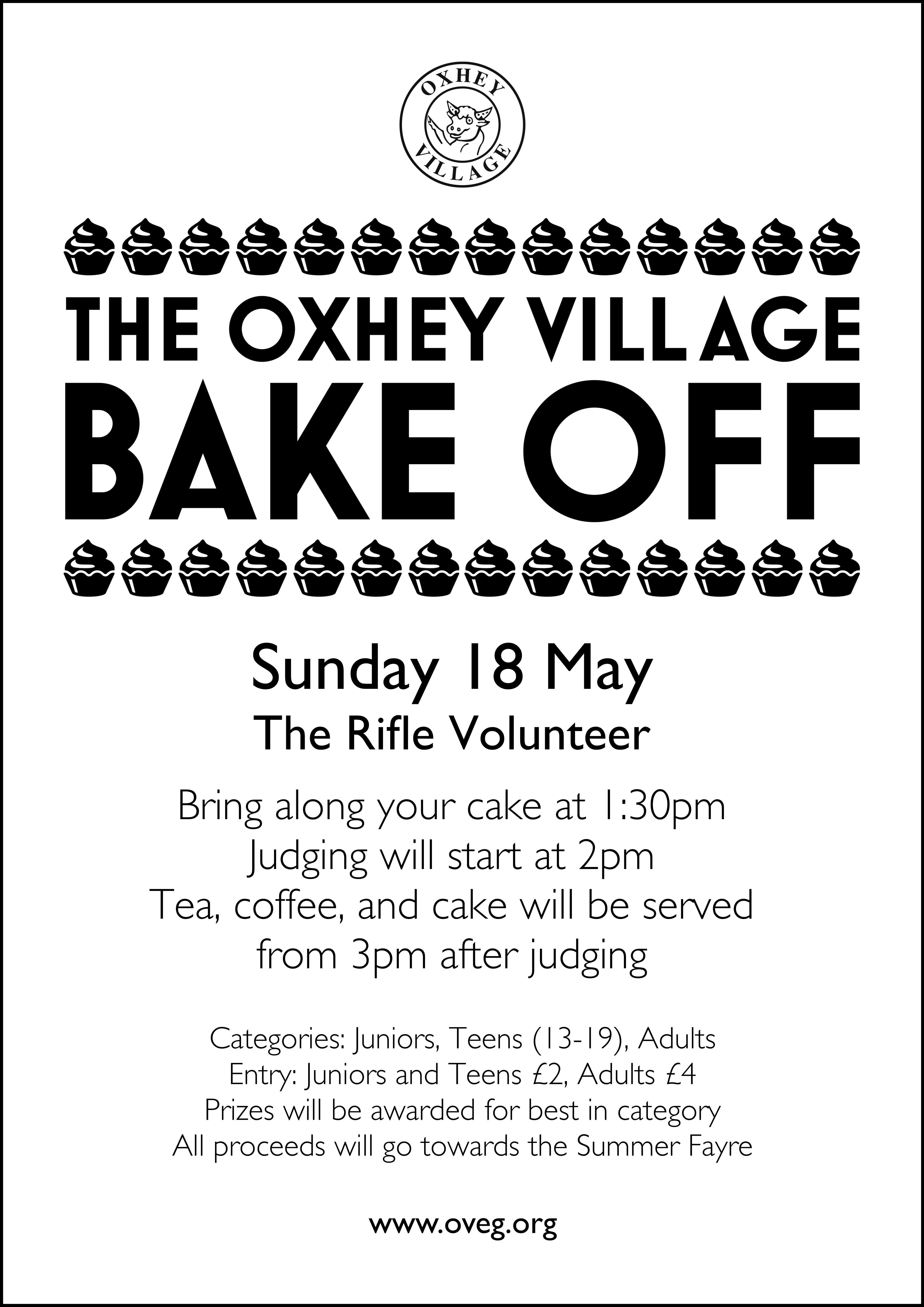 Oxhey Village Bake Off 2015