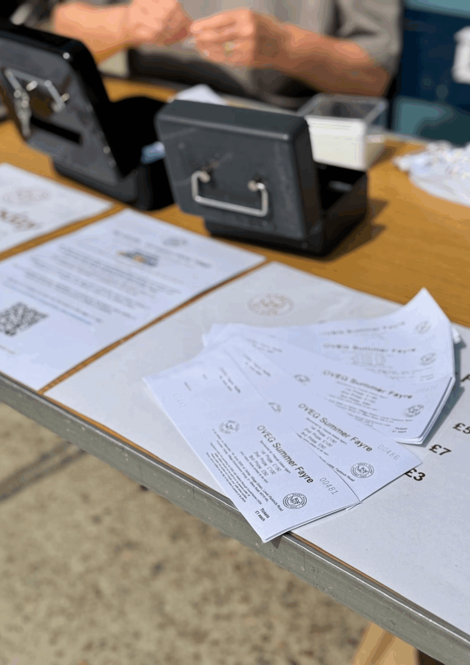 Summer Fayre raffle tickets on sale