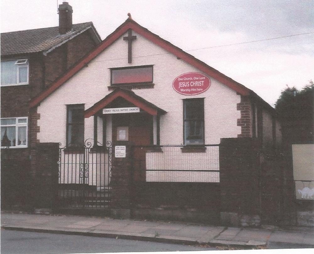 Oxhey Village Baptist Church on Upper Paddock Road - now demolished