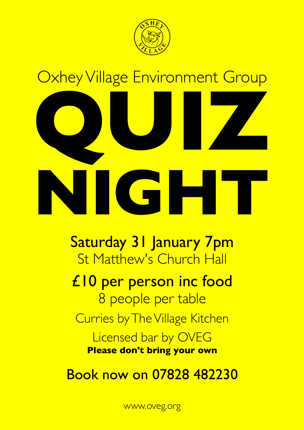 Oxhey Village Quiz 2015