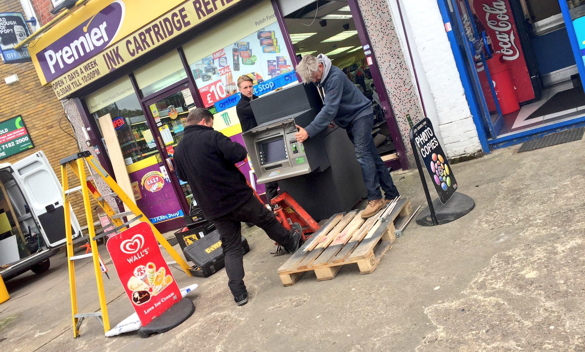 New Cash Machine - Oxhey Village Environment Group