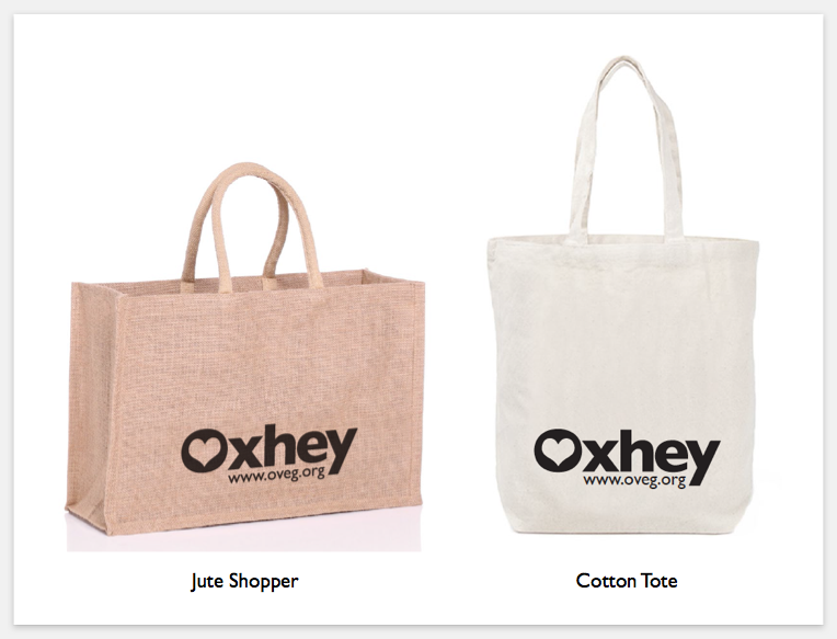 Oxhey Village OVEG bags