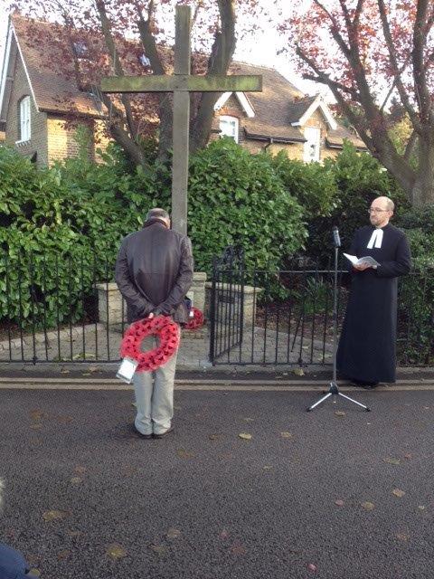 Oxhey Village's Remembrance Day service on Sunday 13th November 2016