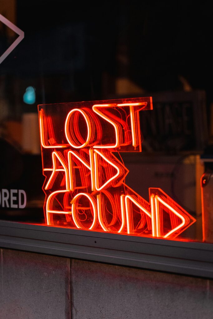 Lost property at the Oxhey Village Summer Fayre