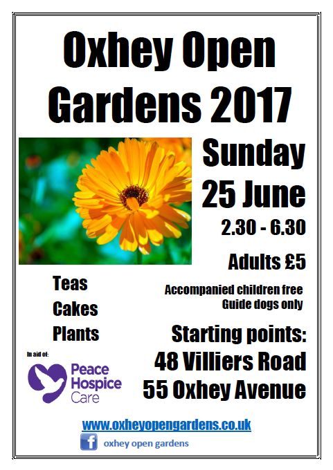 Oxhey Open Gardens 2017