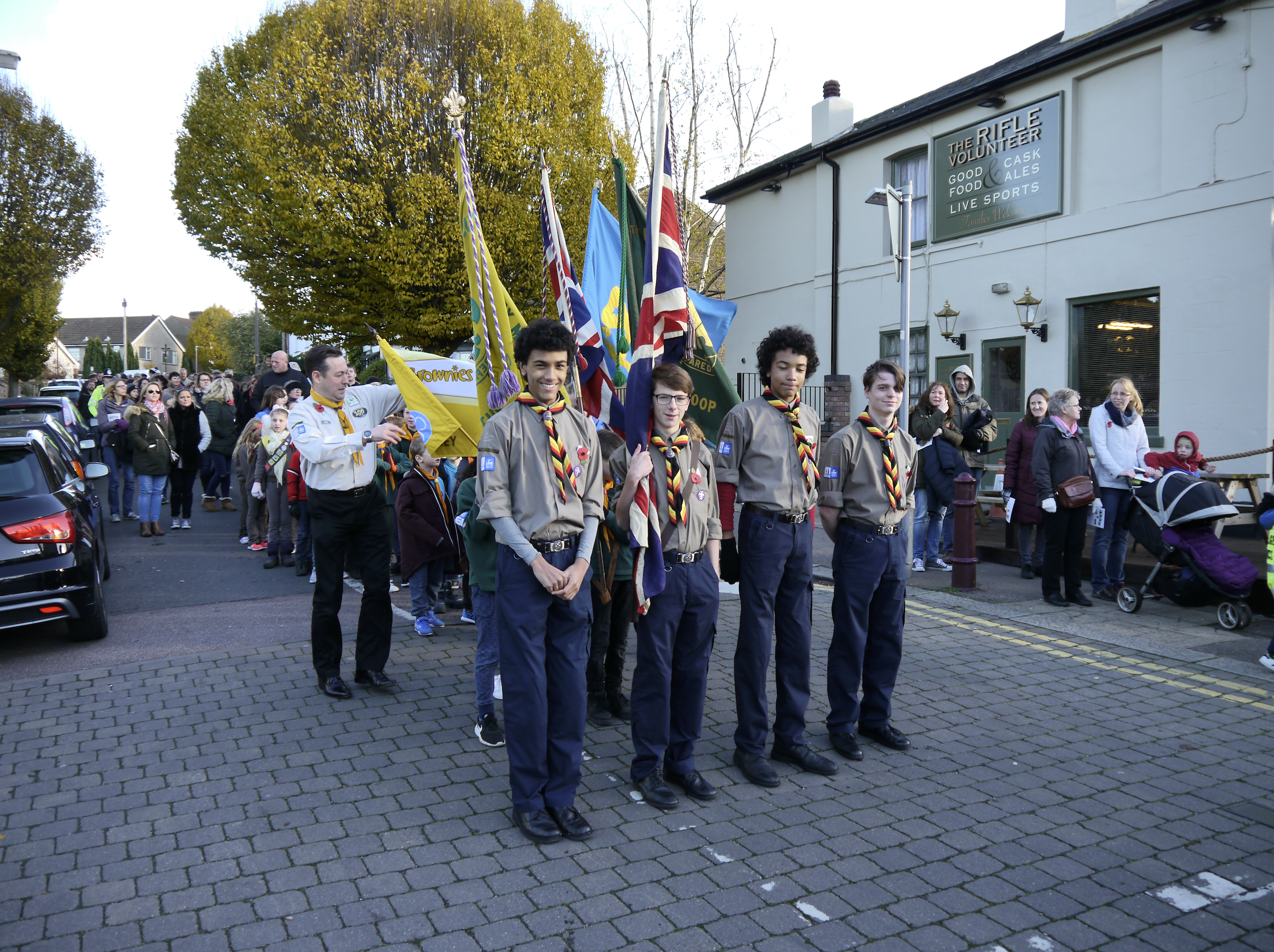 Oxhey Village's Remembrance Day service on Sunday 12th November 2017