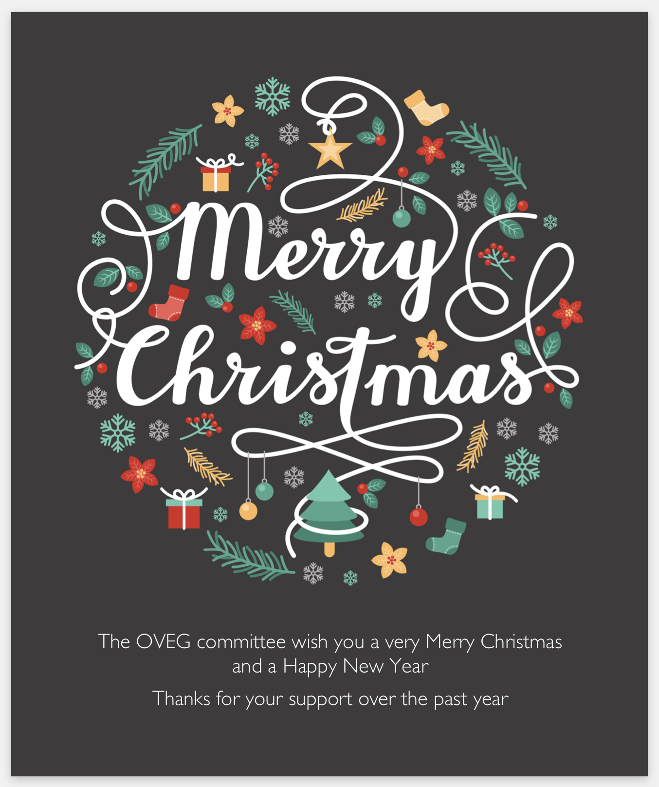Merry Christmas from the OVEG team