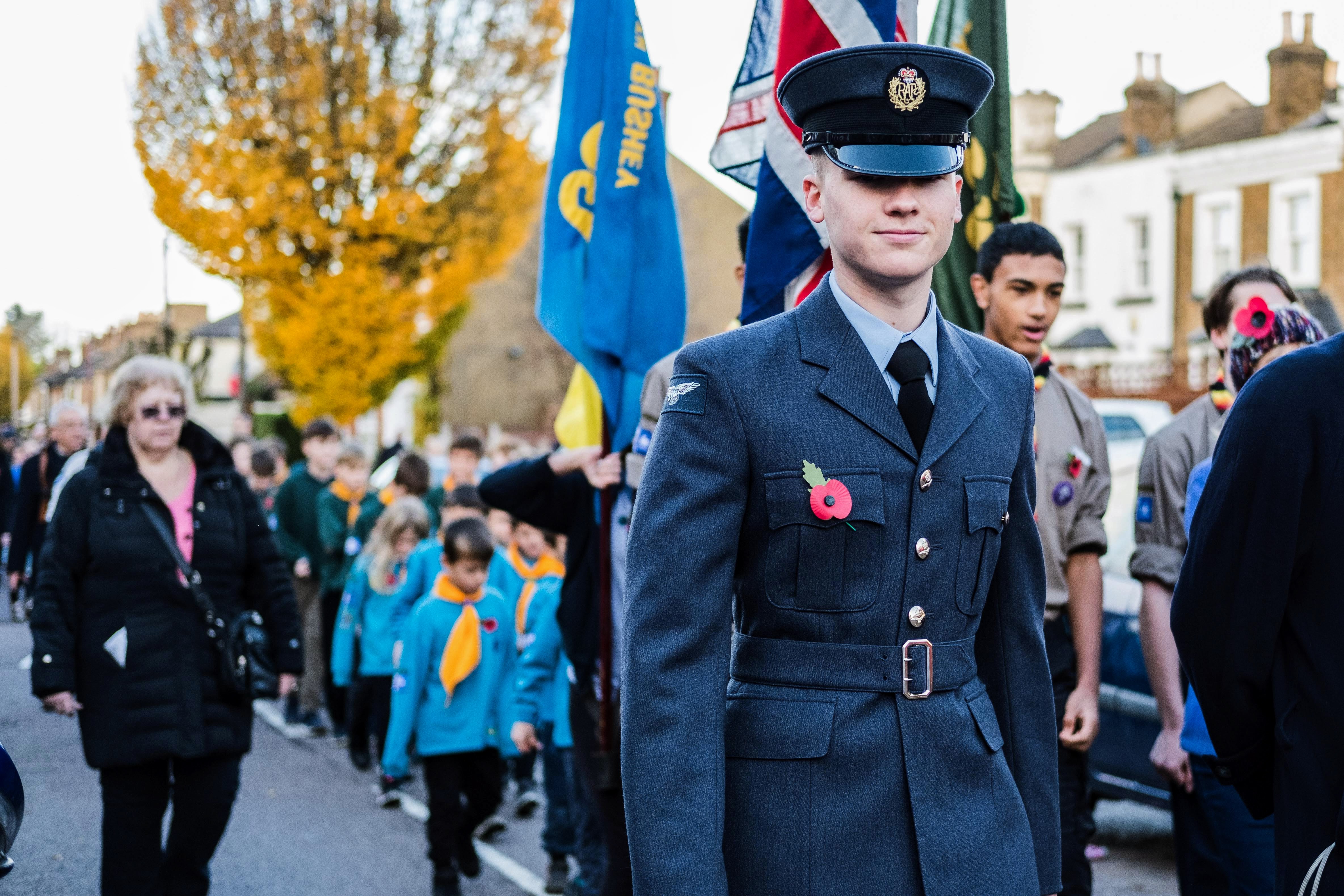 Oxhey Village's armistice 100th anniversary Remembrance Day service on Sunday 11th November 2018
