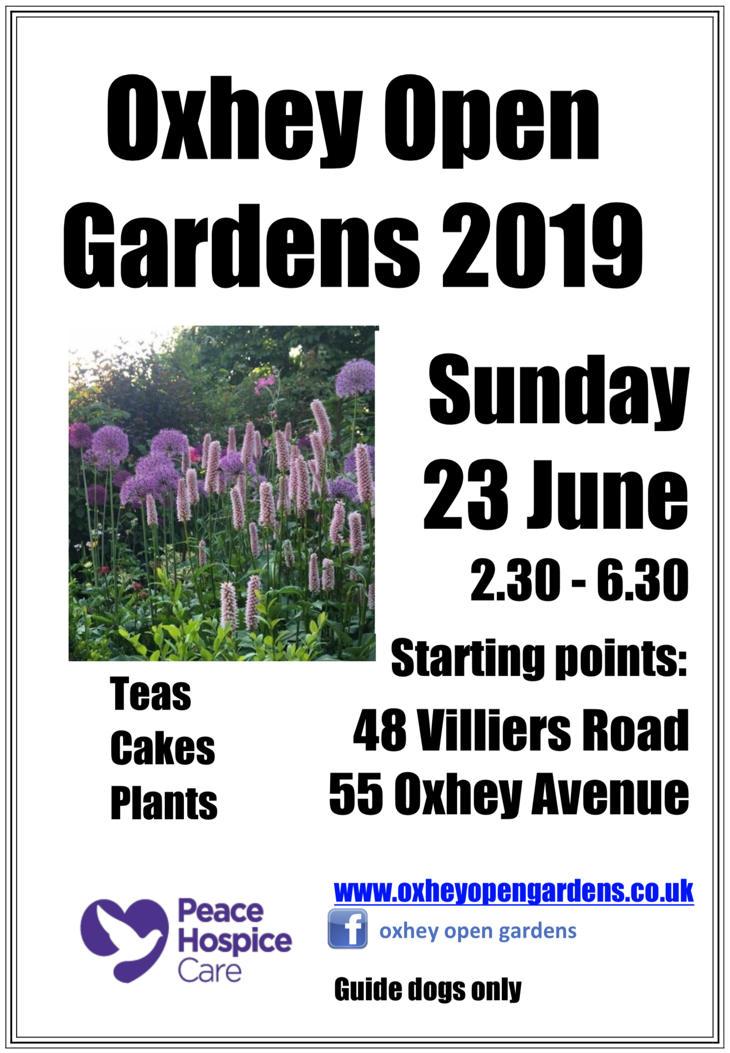 Oxhey Open Gardens 2019