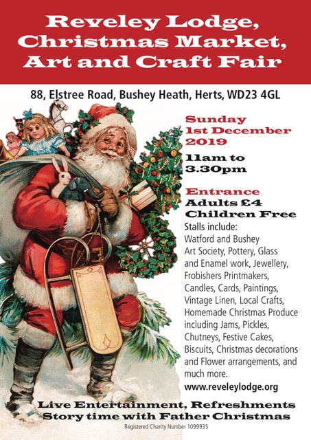 Reveley Lodge will host a Christmas market on Sunday 1 December 2019.