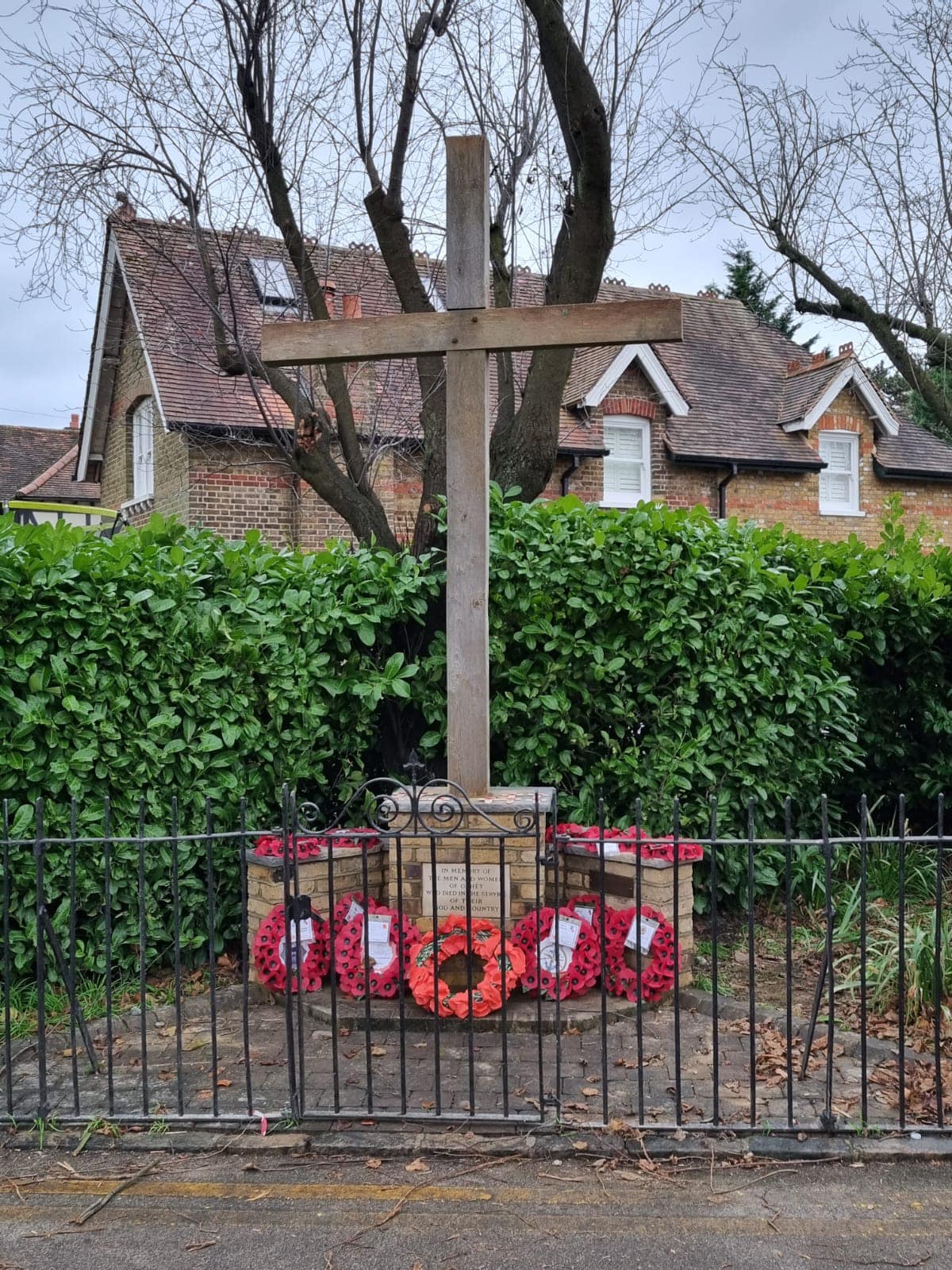 Oxhey Village Remembrance Day service 2021