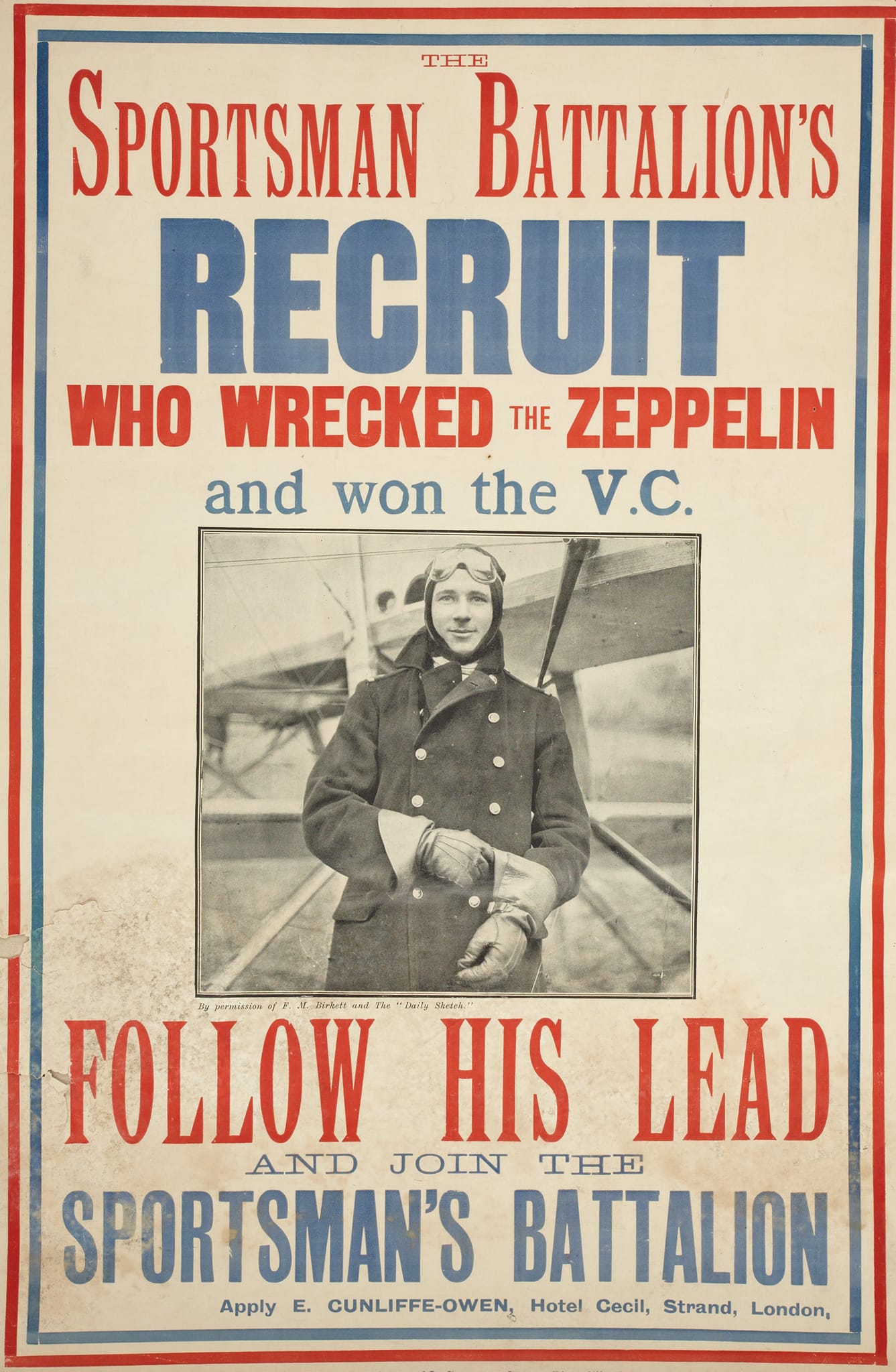 Reginald ‘Rex’ Warneford, destroyer of Zeppelins