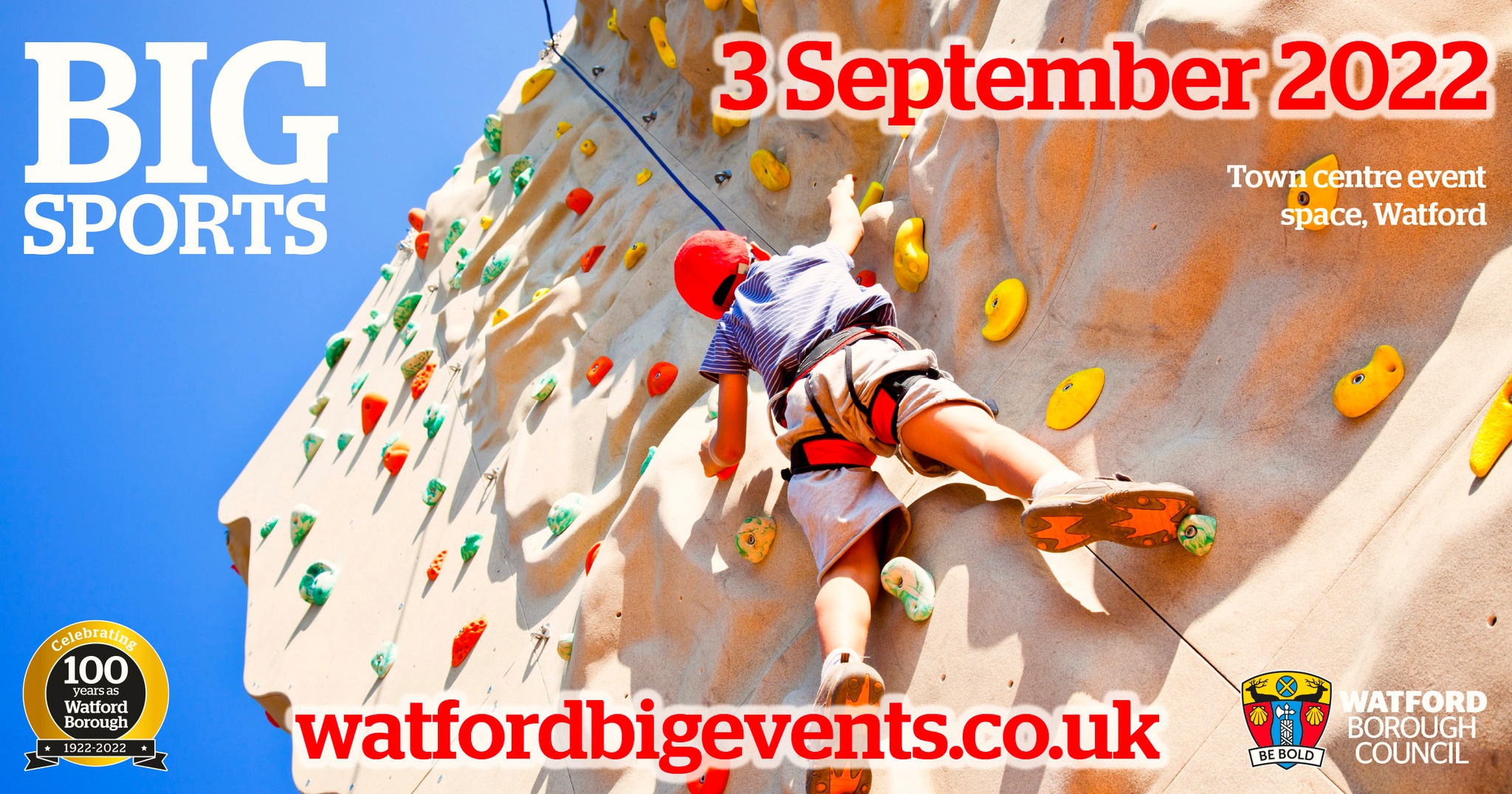 Watford’s Big Sports event this September