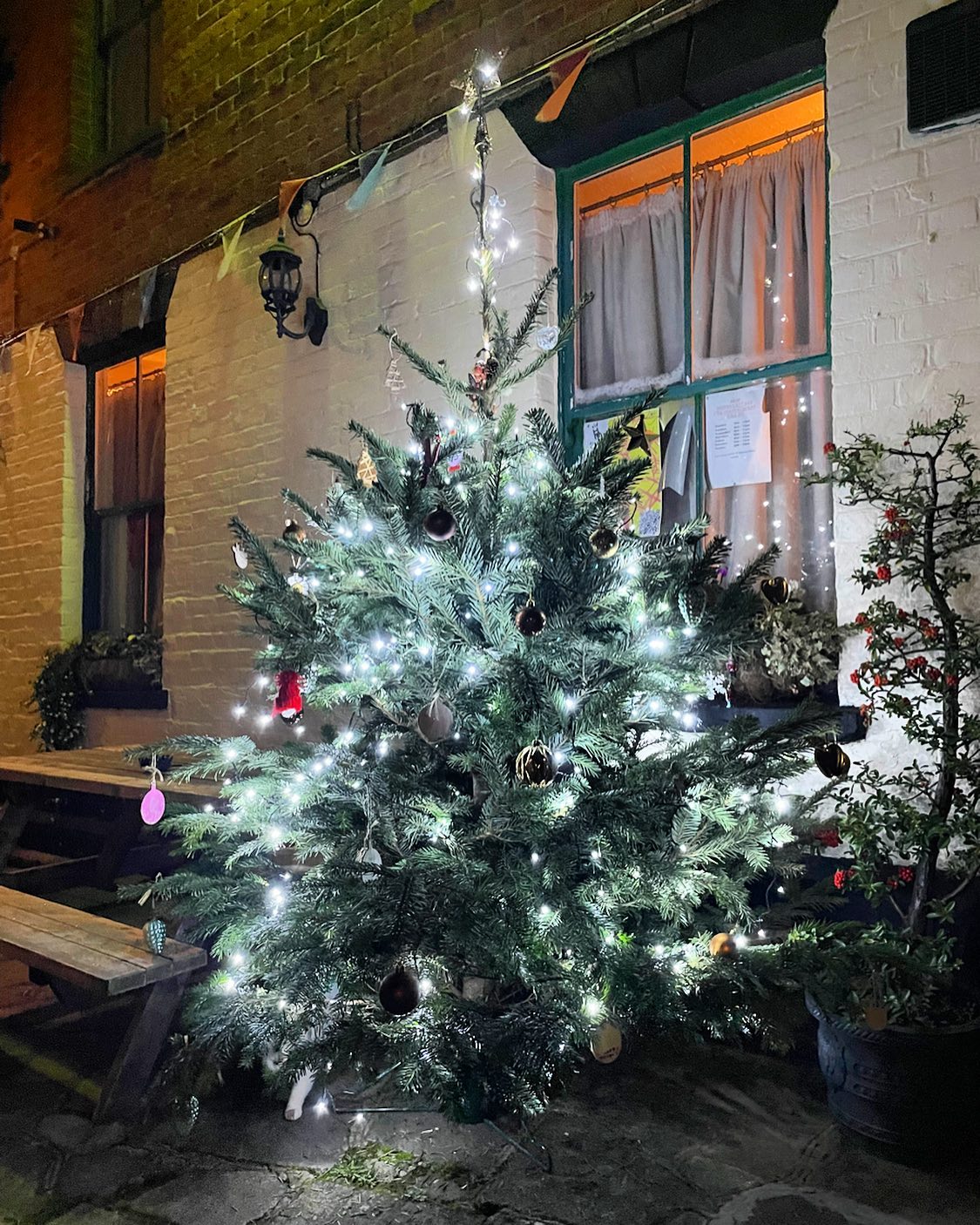 Help us decorate the community Christmas trees