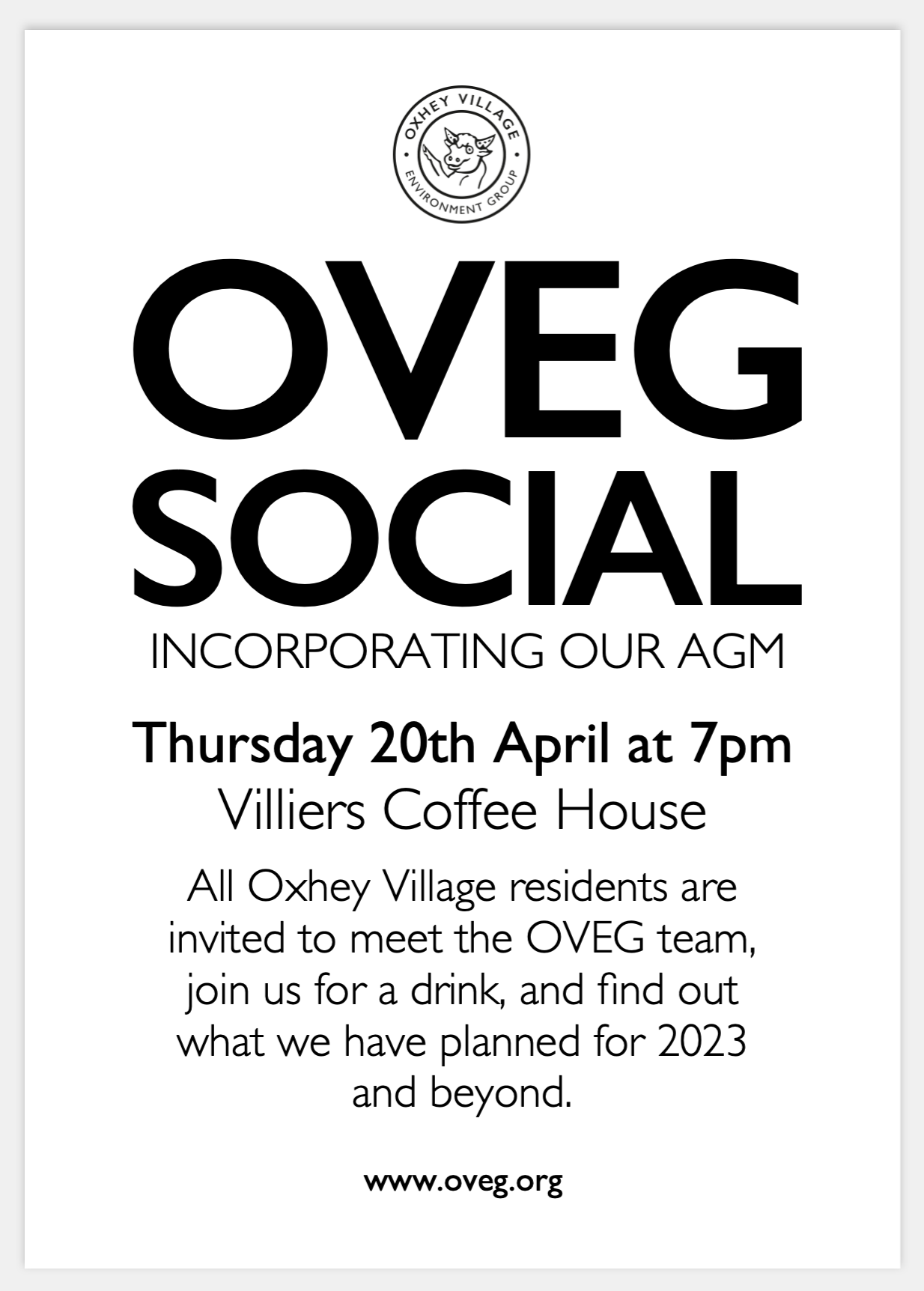 OVEG Social and AGM 2023