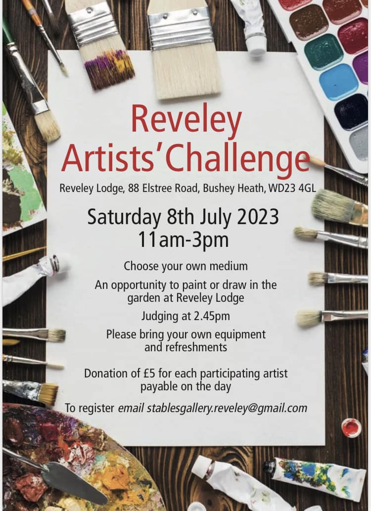 Artists’ challenge at Reveley Lodge