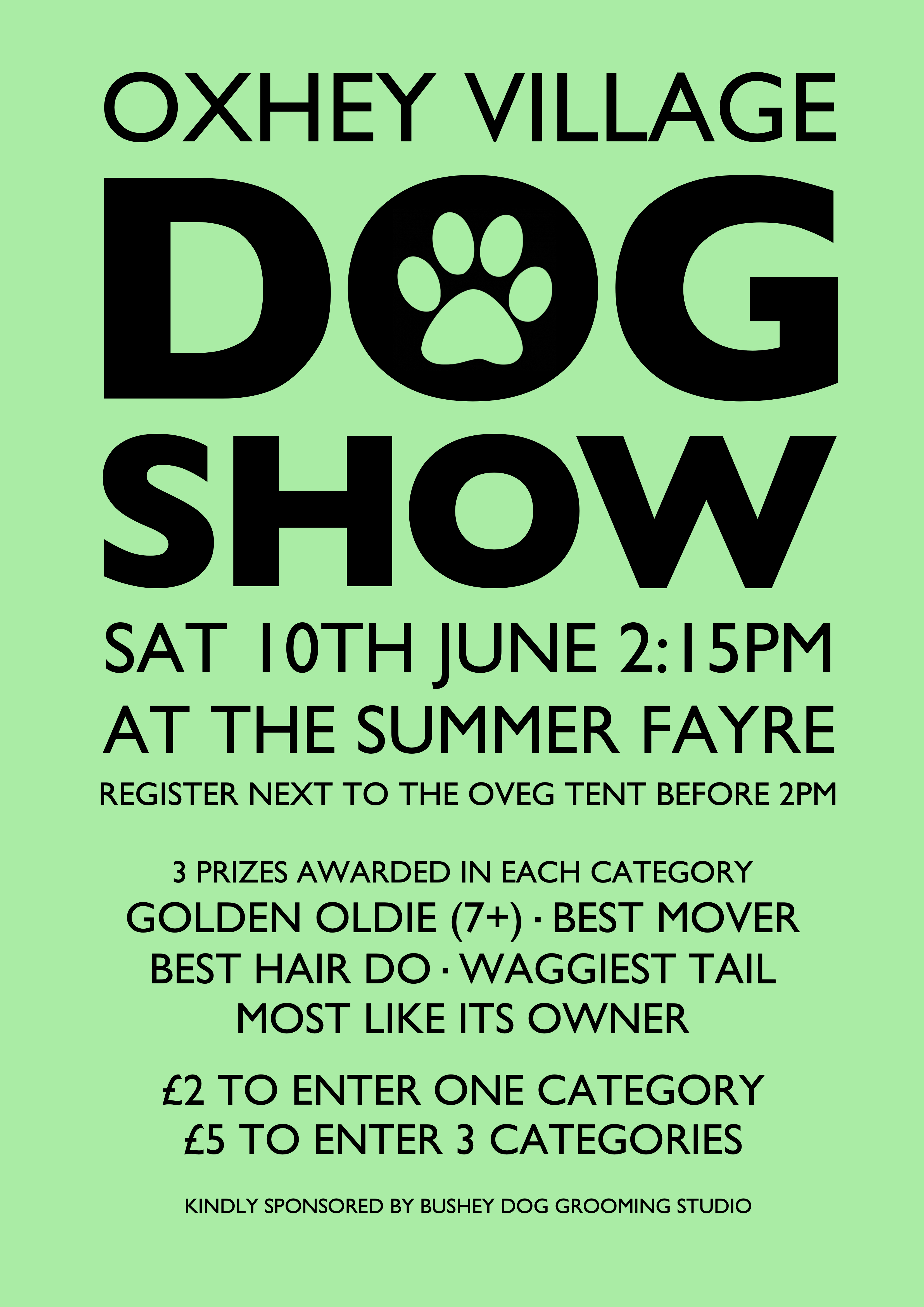 Oxhey Village Dog Show 2023