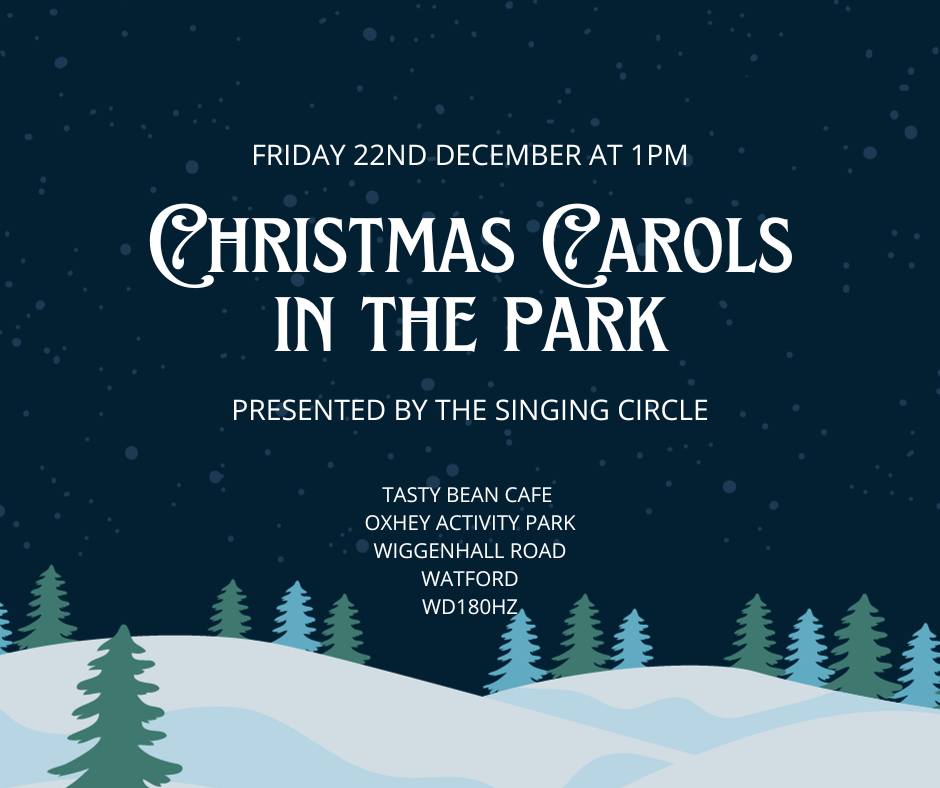 Carols in the Park at the Tasty Bean Cafe