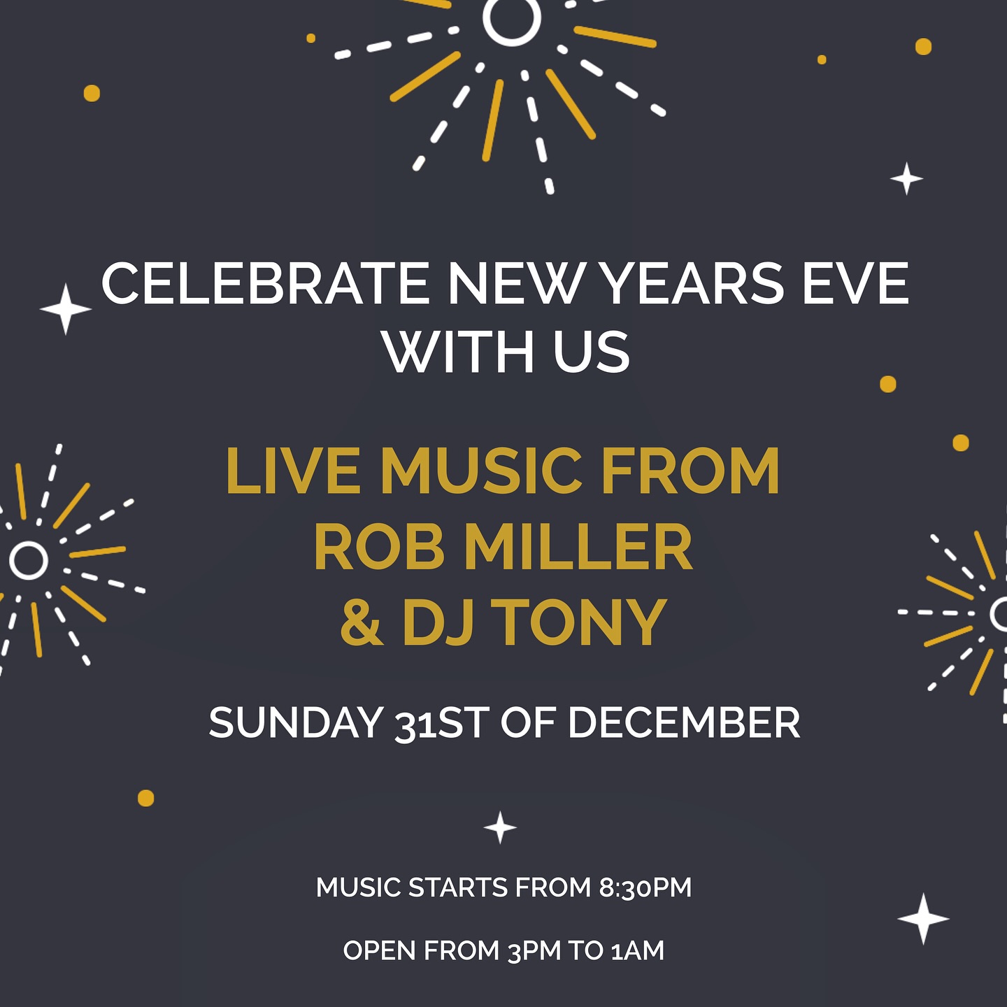Christmas and New Year’s Eve at The Villiers