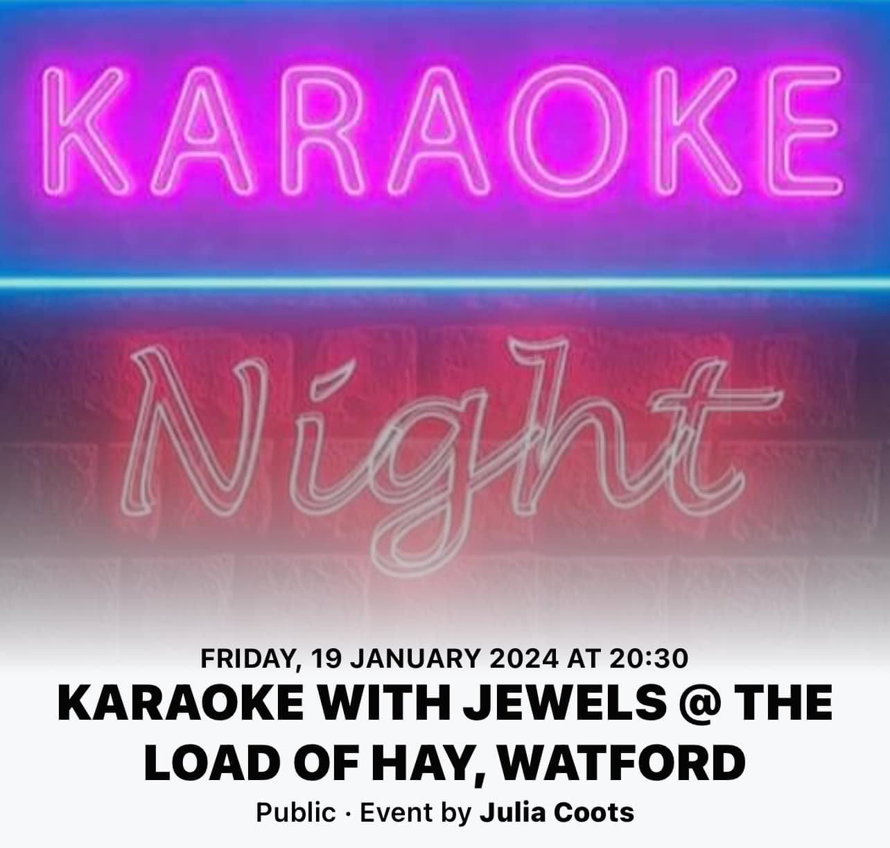 Karaoke at the Load of Hay