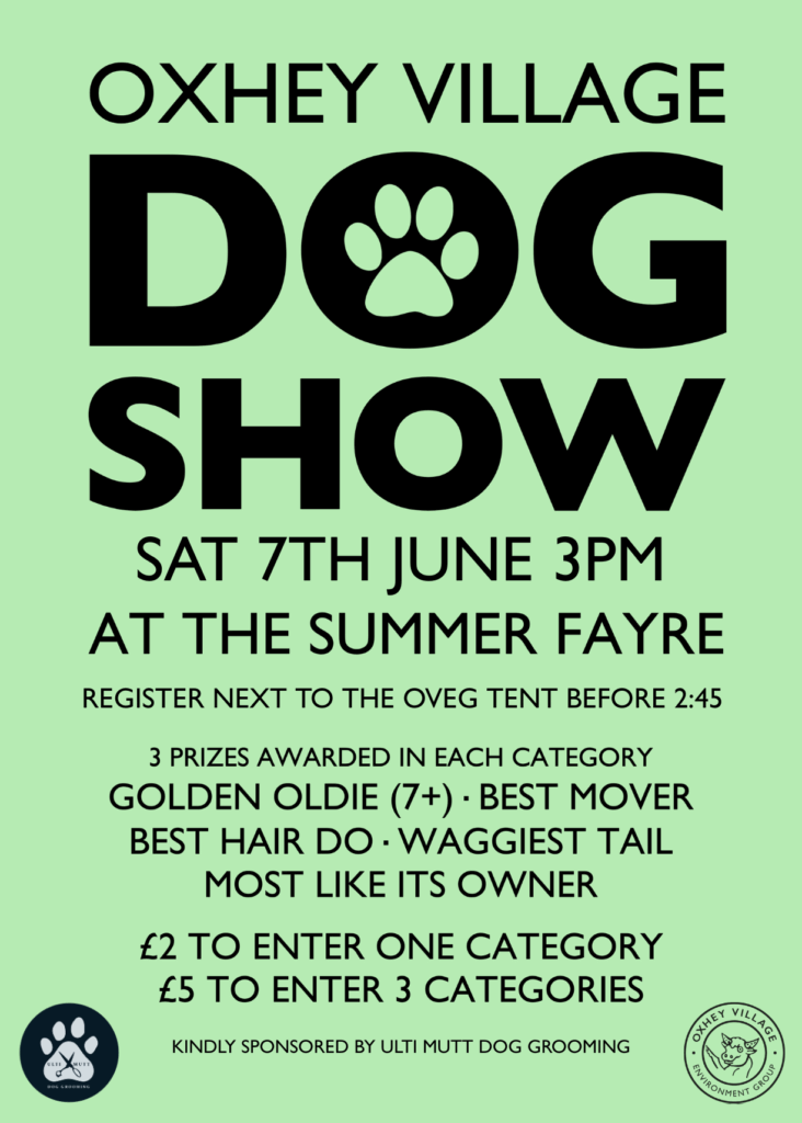 Oxhey Village Dog Show 2025