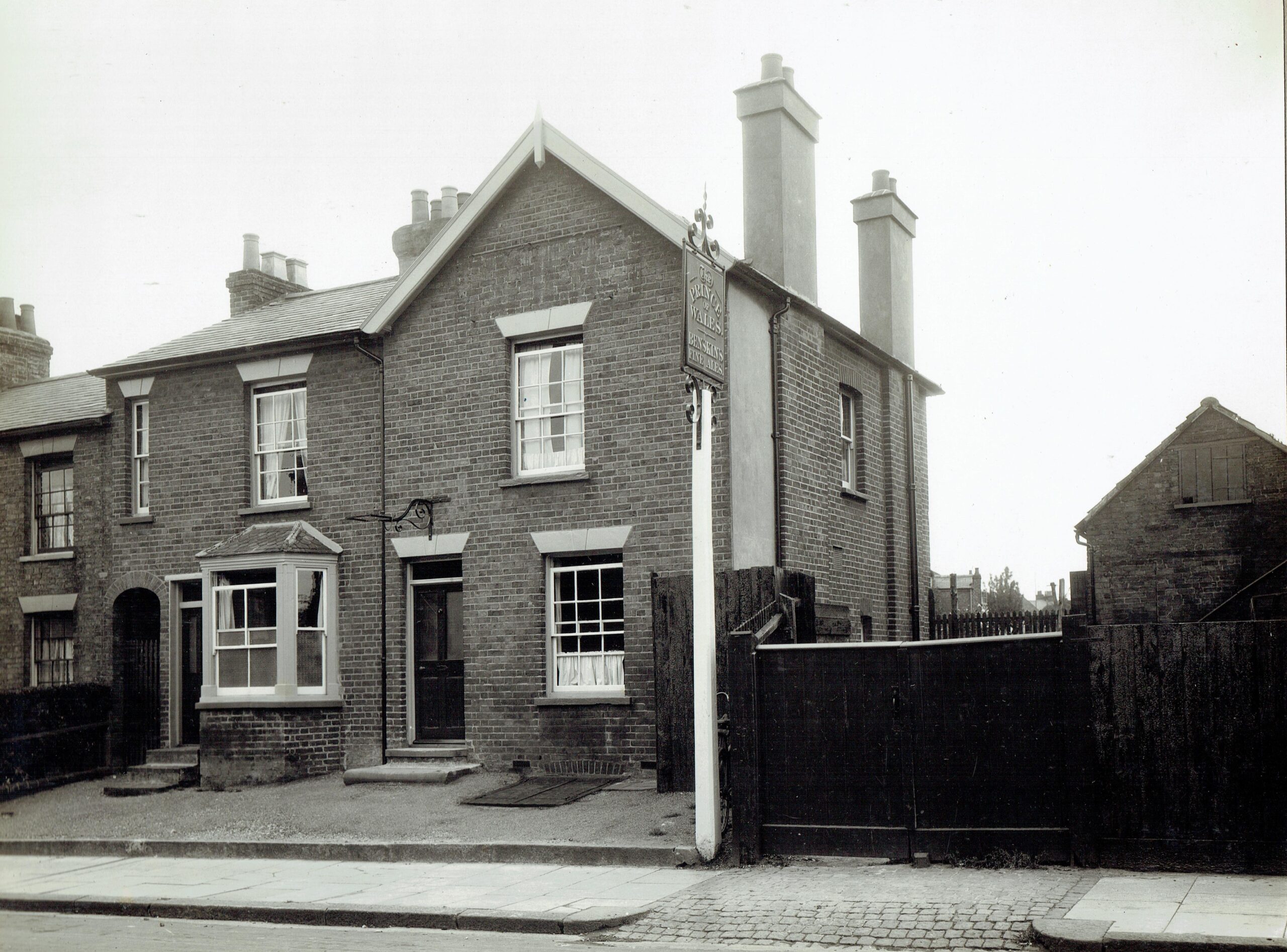 The former Prince of Wales pub in Oxhey Village, Watford. Now 78 Villiers Road