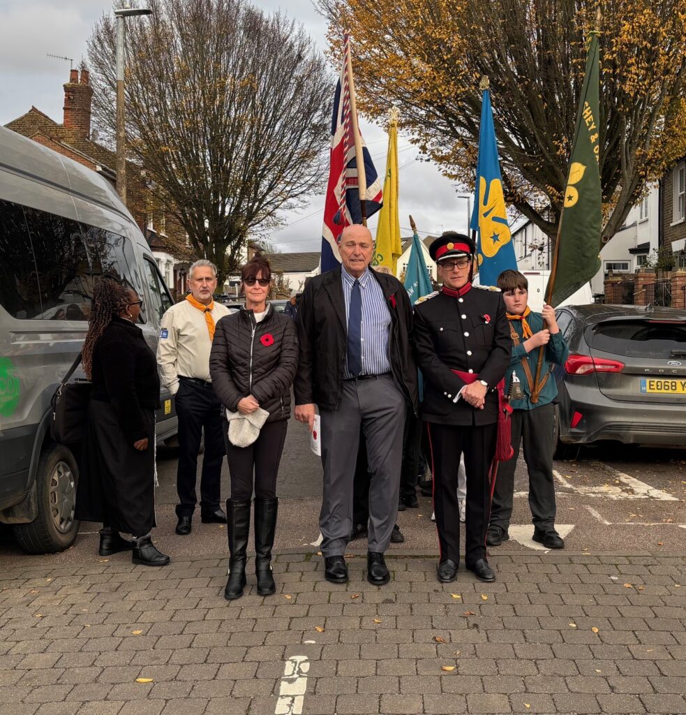 Oxhey Village’s annual Remembrance Day service and memorial walk on Sunday 9 November 2025