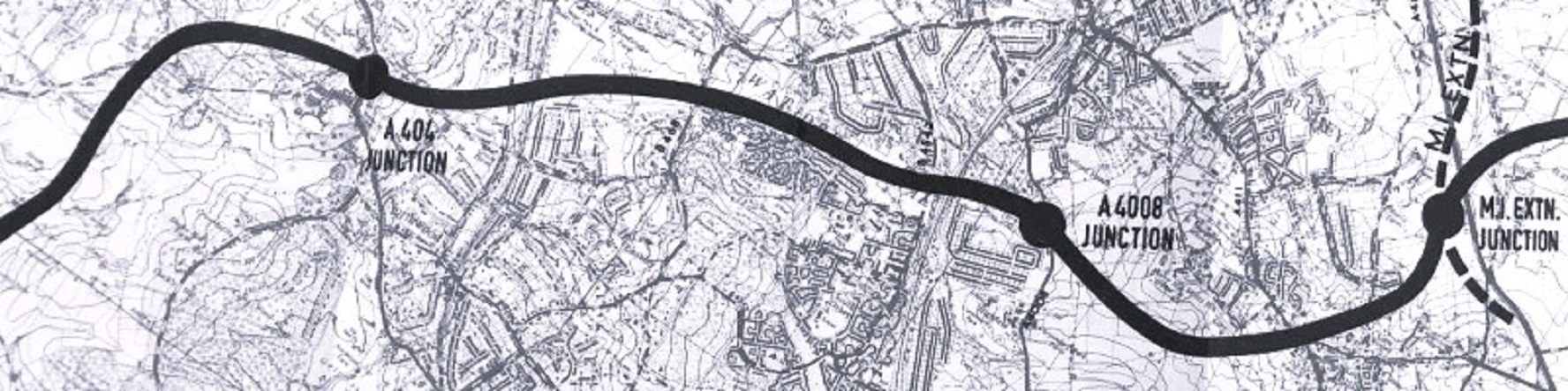 A motorway across Merry Hill