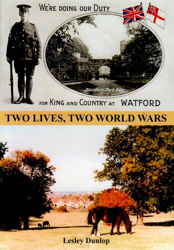 Front cover of the book Two Lives Two World Wars by Lesley Dunlop